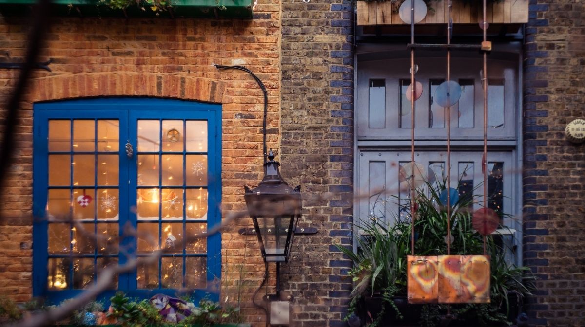 Neal's Yard in Winter