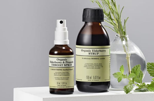 Herbal sprays , syrups & pastilles