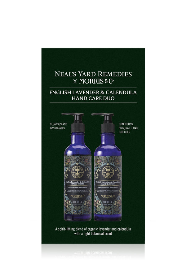 Morris & Co. English Lavender & Calendula Hand Care Duo