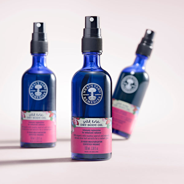 Neal's Yard Remedies Bodycare Wild Rose Dry Body Oil 100ml