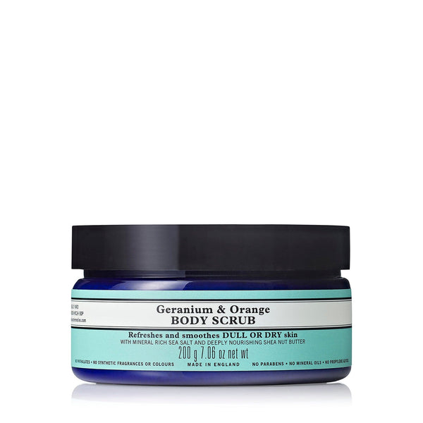 Neal's Yard Remedies Geranium and Orange Body Scrub 200g