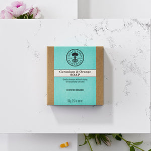 Neal's Yard Remedies Geranium and Orange Soap 100g