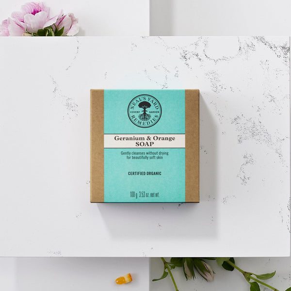 Neal's Yard Remedies Geranium and Orange Soap 100g