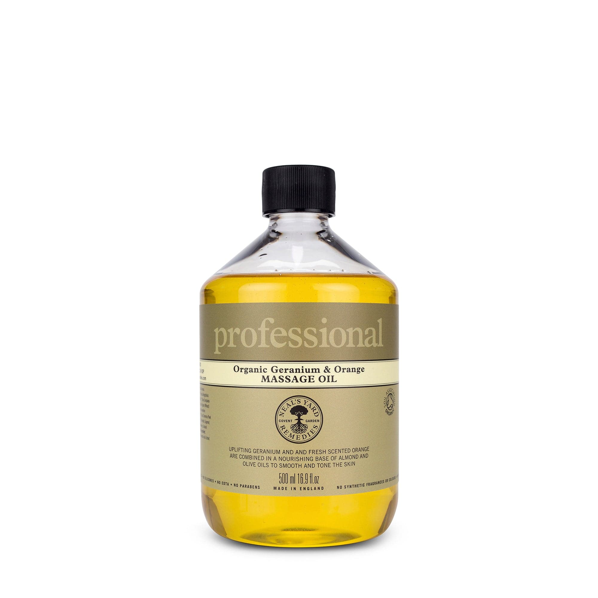 Neal's Yard Remedies Professional Range Geranium and Orange Massage Oil 500ml