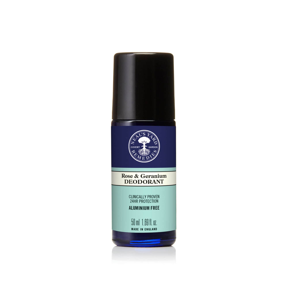 Neal's Yard Remedies Roll On Deodorant Rose & Geranium 50ml