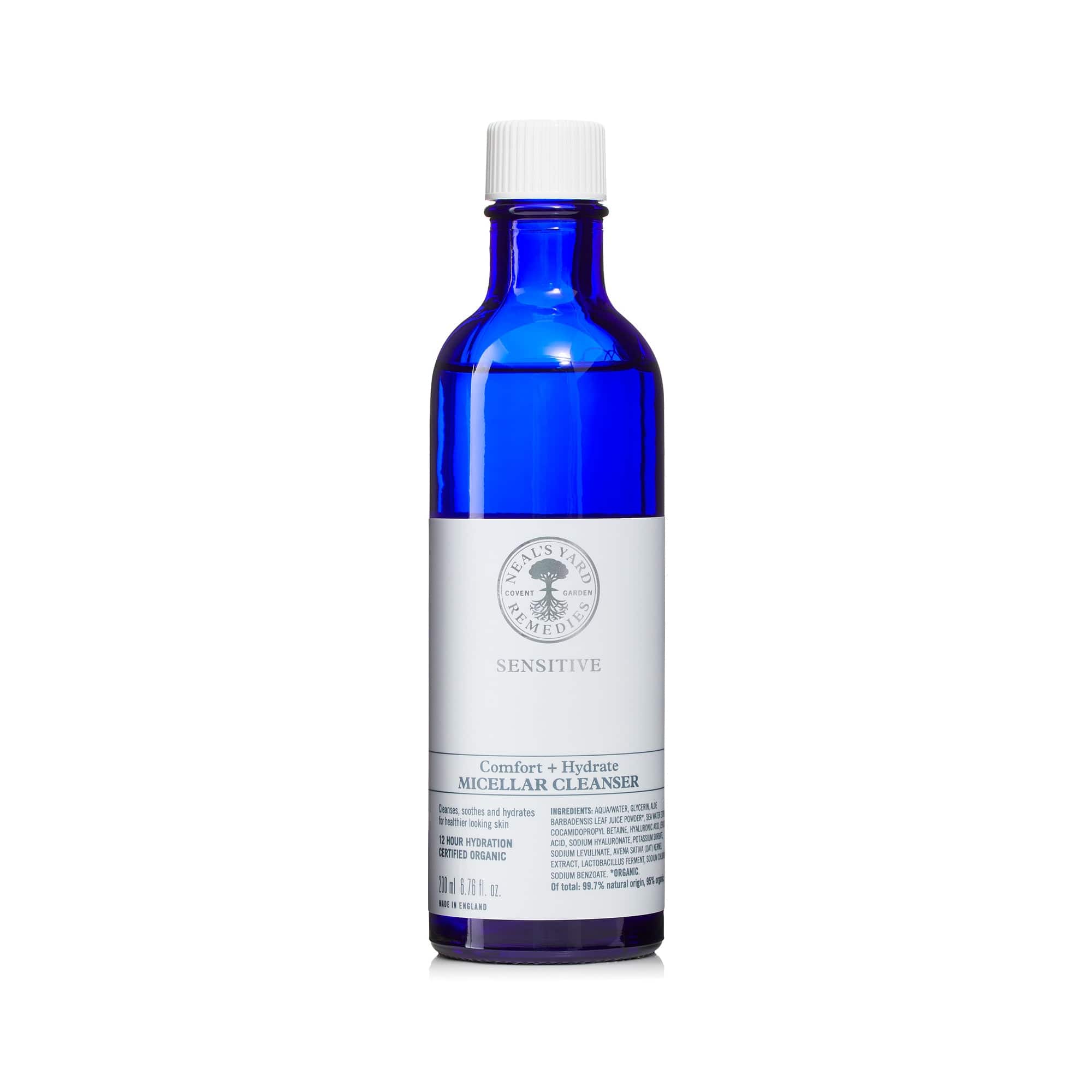 Neal's Yard Remedies Sensitive Comfort + Hydrate Micellar Cleanser 200ml