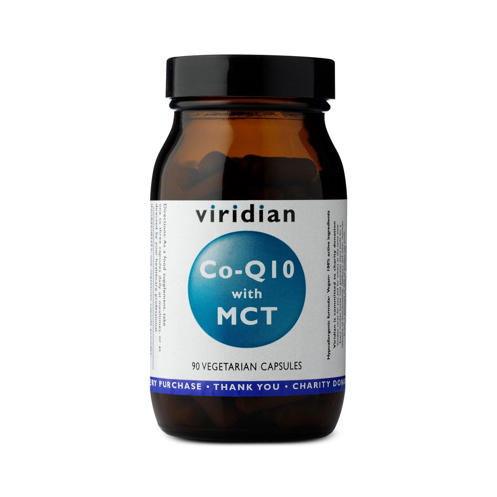Neal's Yard Remedies Viridian Co-Enzyme Q10 30mg with MCT Veg Caps - 90 Capsules
